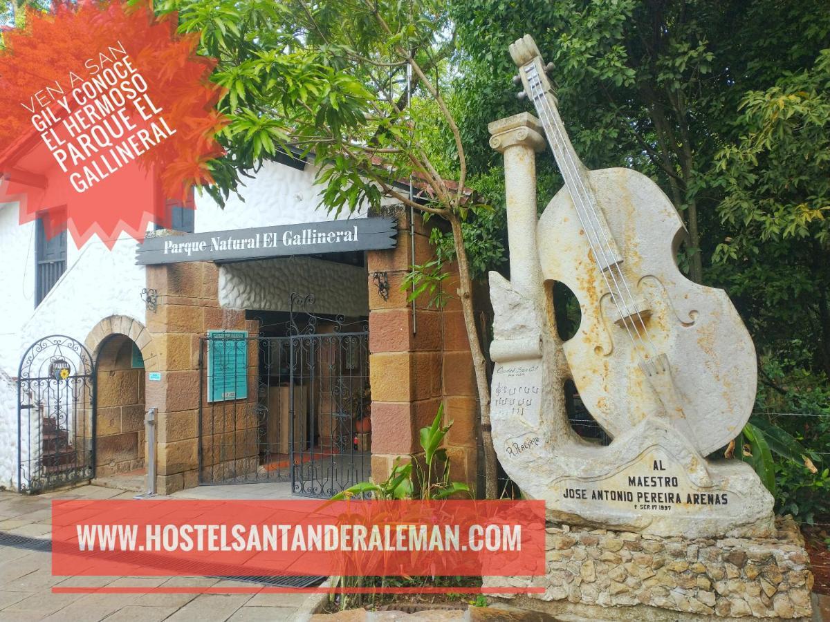 Santander Aleman Hostel San Gil Zewnętrze zdjęcie